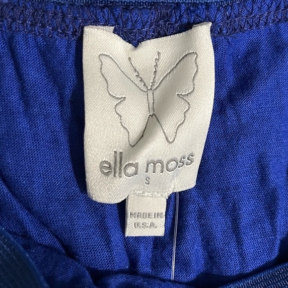 ELLA Moss Anthropologie High low Crochet Lace Electric Blue Skirt S Grannycore - Picture 11 of 13